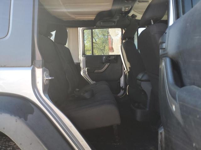 1C4BJWDG3EL120641 - 2014 JEEP WRANGLER U SPORT 银色 照片 10