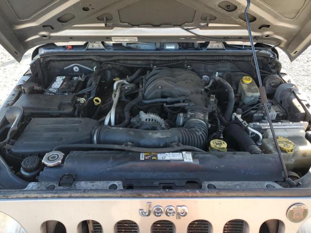 1C4BJWDG3EL120641 - 2014 JEEP WRANGLER U SPORT 银色 照片 11