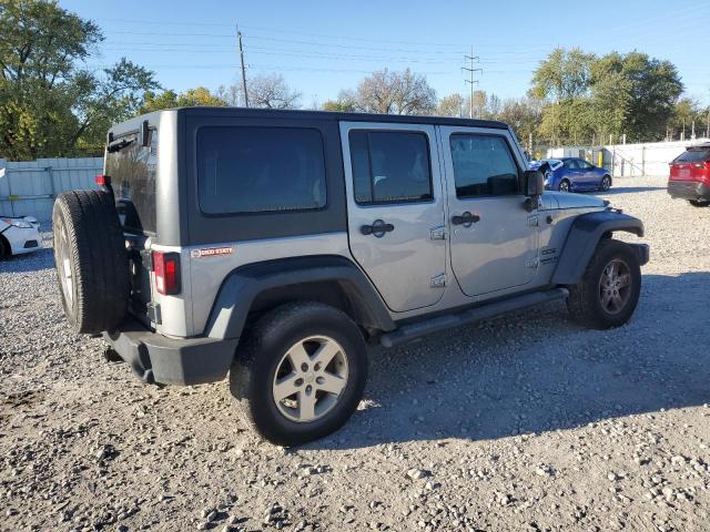 1C4BJWDG3EL120641 - 2014 JEEP WRANGLER U SPORT 银色 照片 3