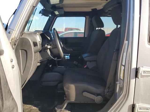 1C4BJWDG3EL120641 - 2014 JEEP WRANGLER U SPORT 银色 照片 7