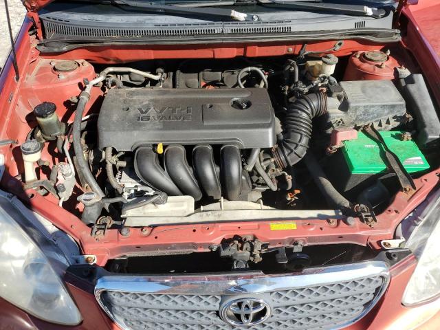 2T1BR32E17C795441 - 2007 TOYOTA COROLLA CE 红色 照片 11