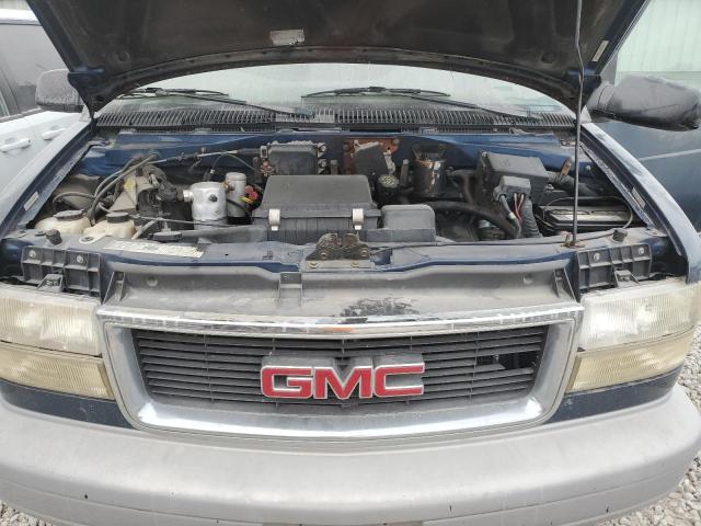 1GKDM19WXYB512243 - 2000 GMC SAFARI XT BLUE photo 12