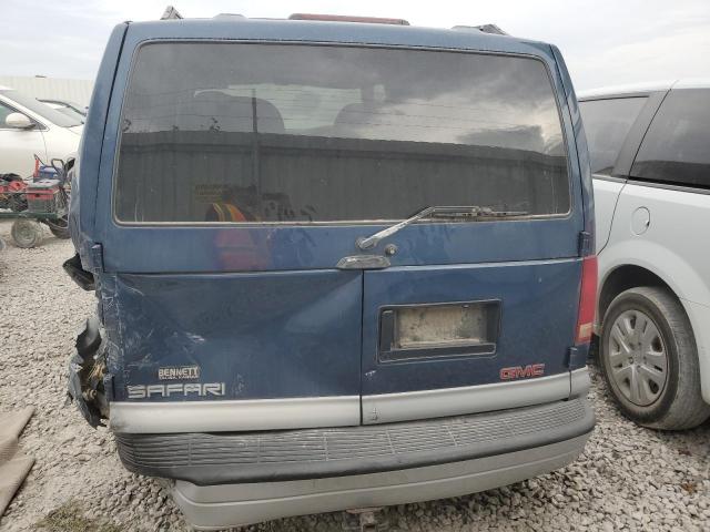 1GKDM19WXYB512243 - 2000 GMC SAFARI XT BLUE photo 6