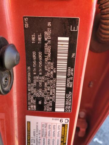 JTEBU5JRXF5241062 - 2015 TOYOTA 4RUNNER SR5/SR5 PREMIUM BURGUNDY photo 13