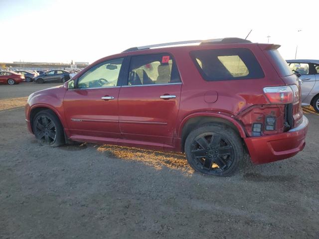 1GKKVTED0CJ202427 - 2012 GMC ACADIA DENALI RED photo 2