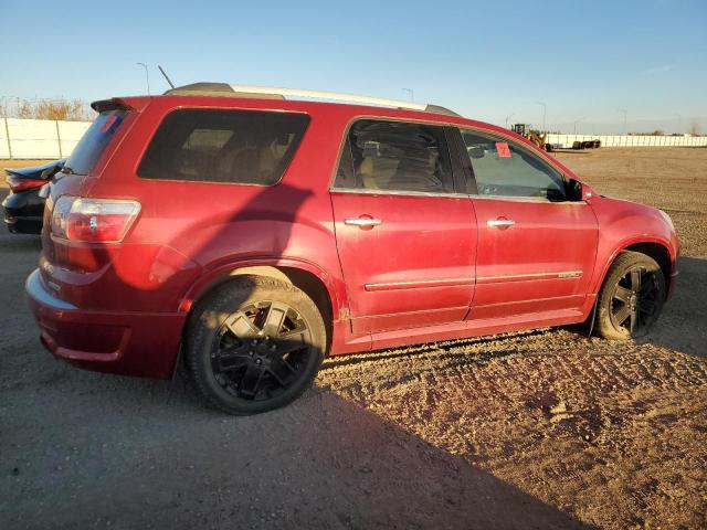 1GKKVTED0CJ202427 - 2012 GMC ACADIA DENALI RED photo 3