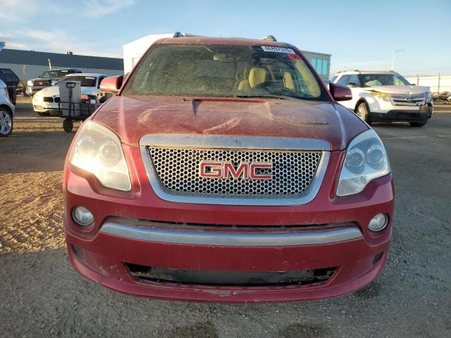 1GKKVTED0CJ202427 - 2012 GMC ACADIA DENALI RED photo 5