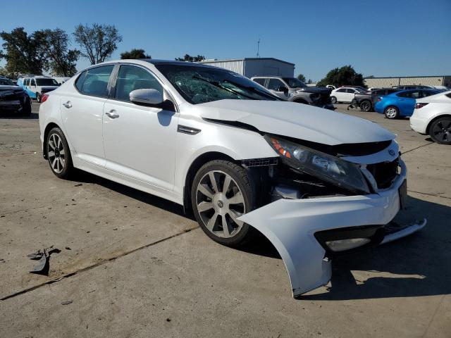 5XXGR4A64CG076614 - 2012 KIA OPTIMA SX WHITE photo 4