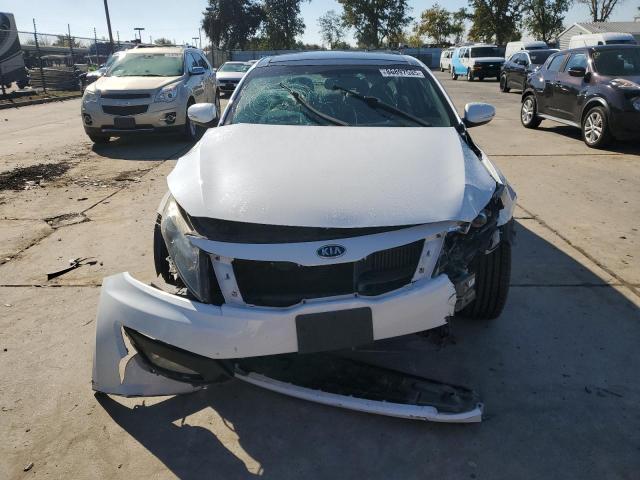 5XXGR4A64CG076614 - 2012 KIA OPTIMA SX WHITE photo 5