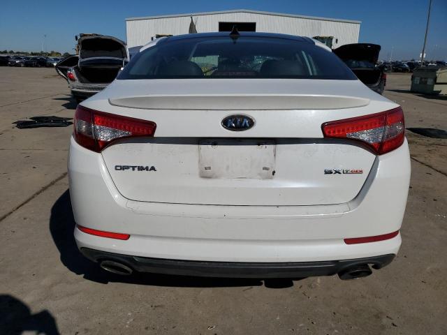 5XXGR4A64CG076614 - 2012 KIA OPTIMA SX WHITE photo 6