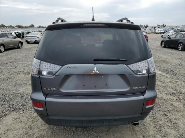 JA4AT2AW4AZ016851 - 2010 MITSUBISHI OUTLANDER ES Szary zdjęcie 6
