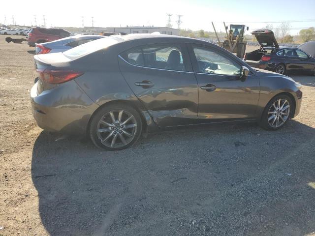 JM1BN1W31H1100888 - 2017 MAZDA 3 GRAND TOURING GRAY photo 3