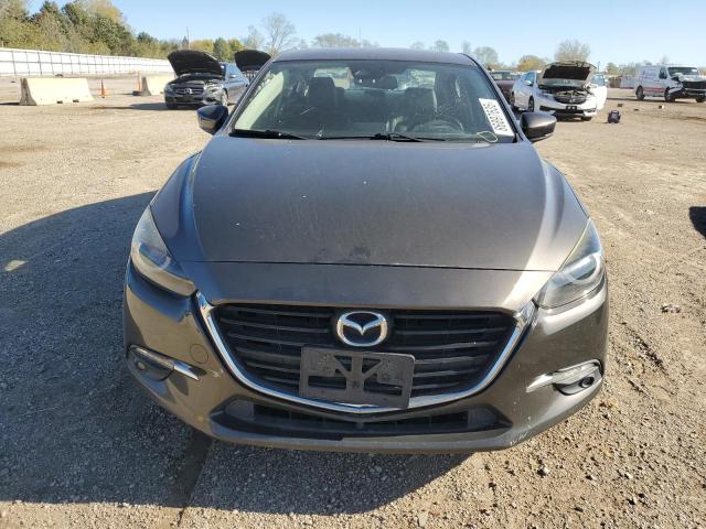 JM1BN1W31H1100888 - 2017 MAZDA 3 GRAND TOURING GRAY photo 5