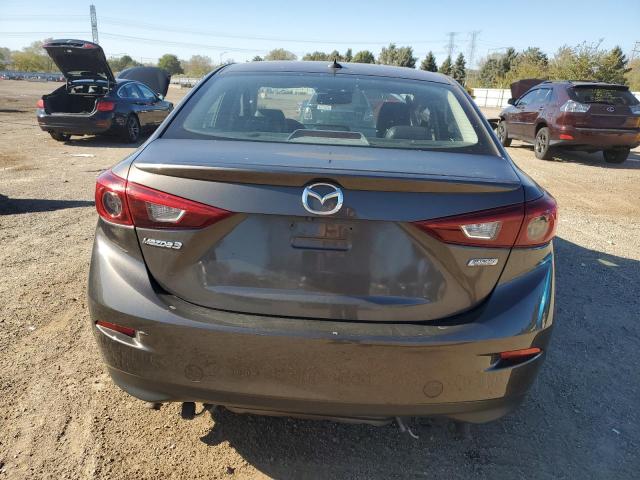 JM1BN1W31H1100888 - 2017 MAZDA 3 GRAND TOURING GRAY photo 6