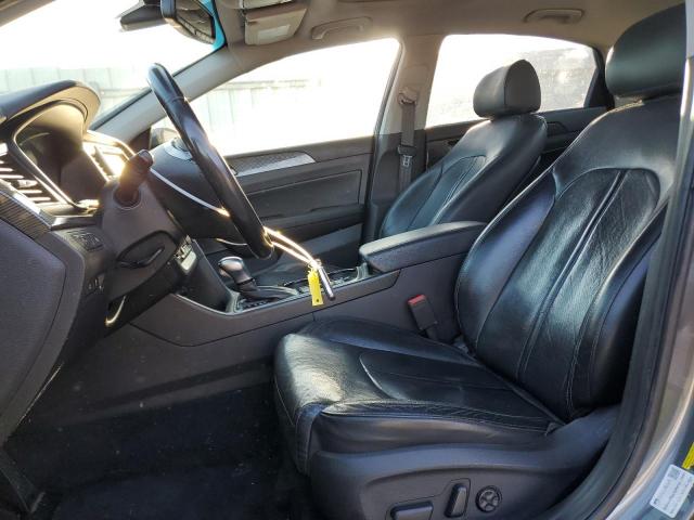 5NPE34AF5JH697077 - 2018 HYUNDAI SONATA SPORT Gris photo 7