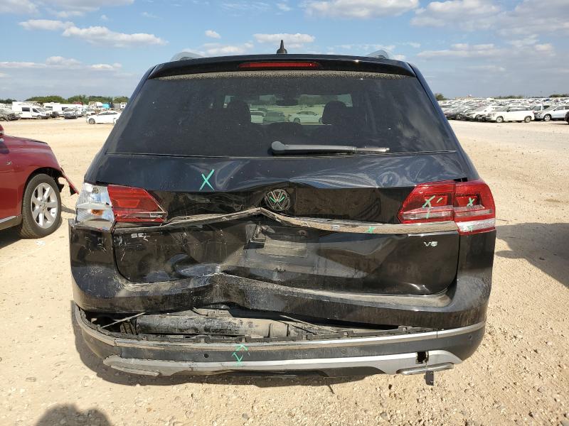 1V2ER2CA2JC520713 - 2018 VOLKSWAGEN ATLAS SEL Siyah fotoğraf 6