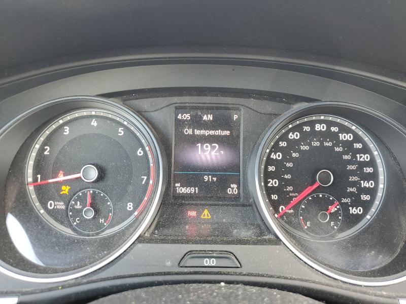 1V2ER2CA2JC520713 - 2018 VOLKSWAGEN ATLAS SEL Siyah fotoğraf 9