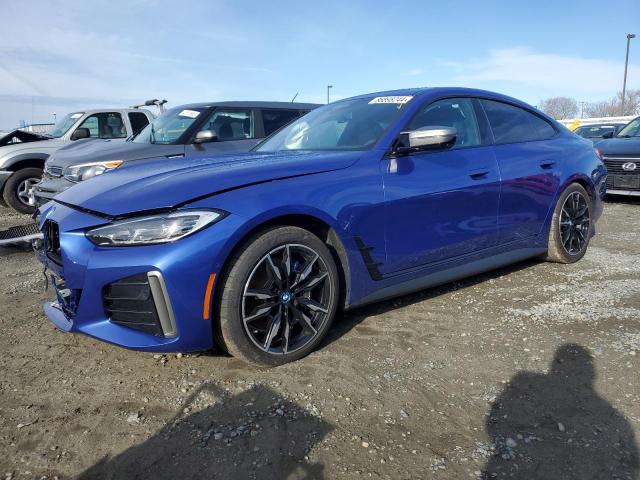 WBY33AW03RFS86842 - 2024 BMW I4 M50 BLUE photo 1