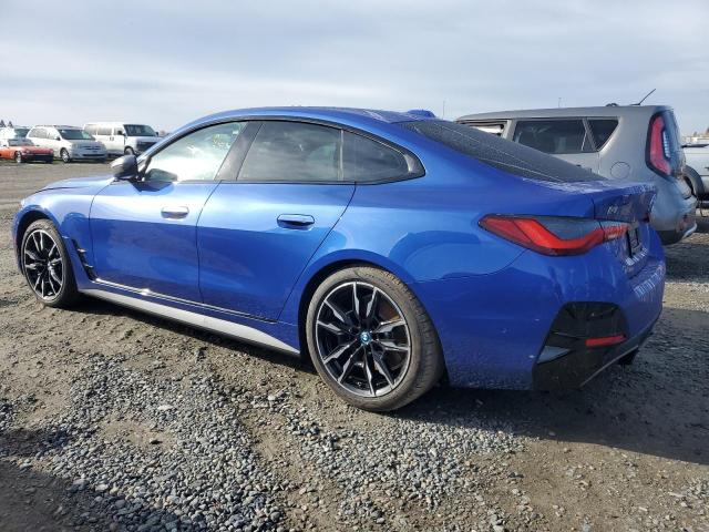 WBY33AW03RFS86842 - 2024 BMW I4 M50 BLUE photo 2