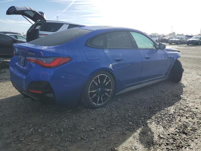 WBY33AW03RFS86842 - 2024 BMW I4 M50 BLUE photo 3
