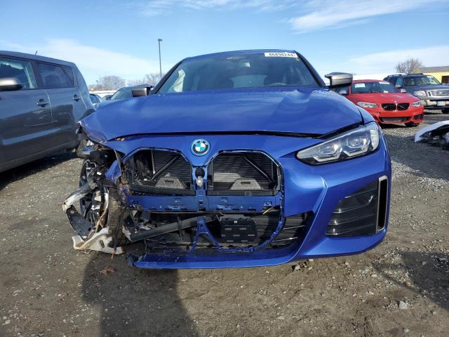 WBY33AW03RFS86842 - 2024 BMW I4 M50 BLUE photo 5