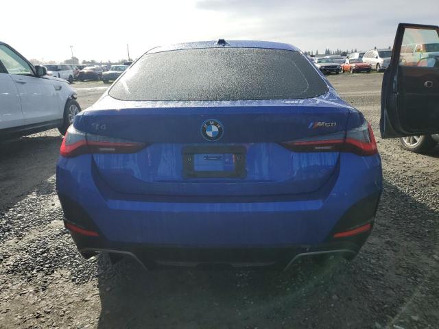 WBY33AW03RFS86842 - 2024 BMW I4 M50 BLUE photo 6