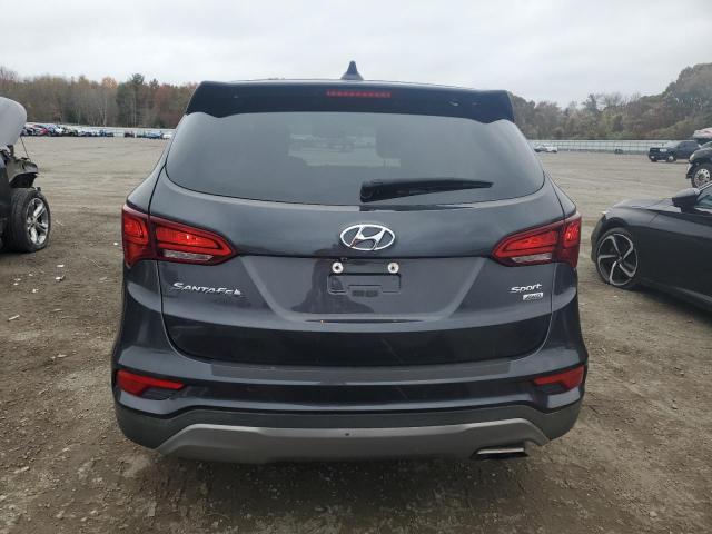 5XYZTDLB1HG474757 - 2017 HYUNDAI SANTA FE S GRAY photo 6