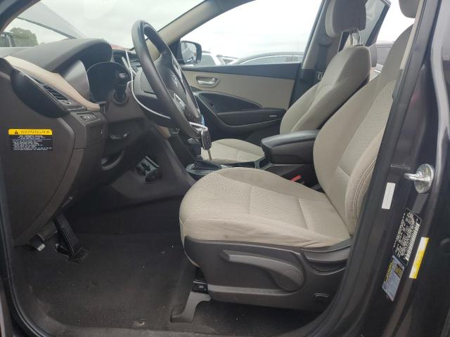 5XYZTDLB1HG474757 - 2017 HYUNDAI SANTA FE S GRAY photo 7