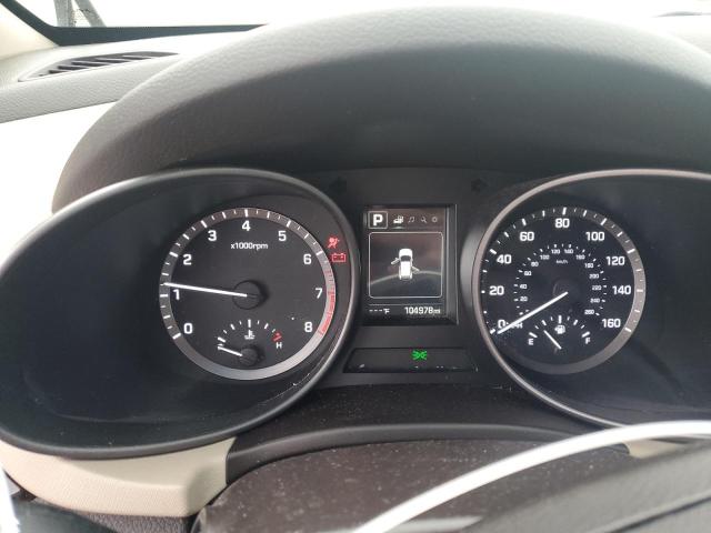 5XYZTDLB1HG474757 - 2017 HYUNDAI SANTA FE S GRAY photo 9