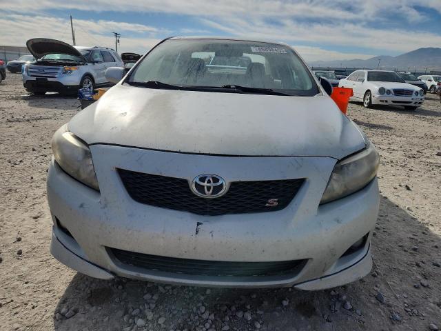 1NXBU4EE1AZ194116 - 2010 TOYOTA COROLLA BASE SILVER photo 5