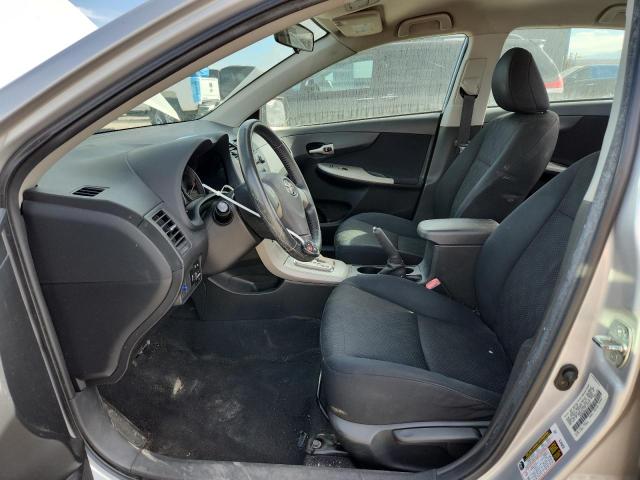 1NXBU4EE1AZ194116 - 2010 TOYOTA COROLLA BASE SILVER photo 7