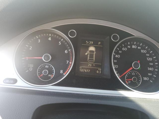 WVWBP7AN2DE570758 - 2013 VOLKSWAGEN CC SPORT თეთრი ფოტო 9