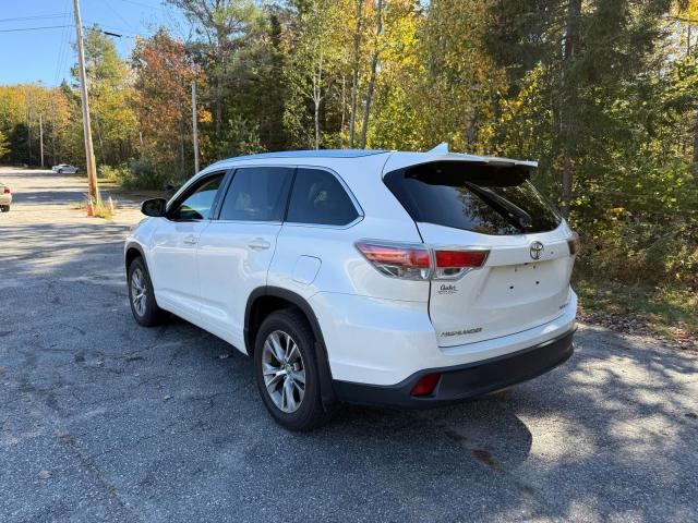5TDJKRFH3ES032123 - 2014 TOYOTA HIGHLANDER XLE თეთრი ფოტო 3