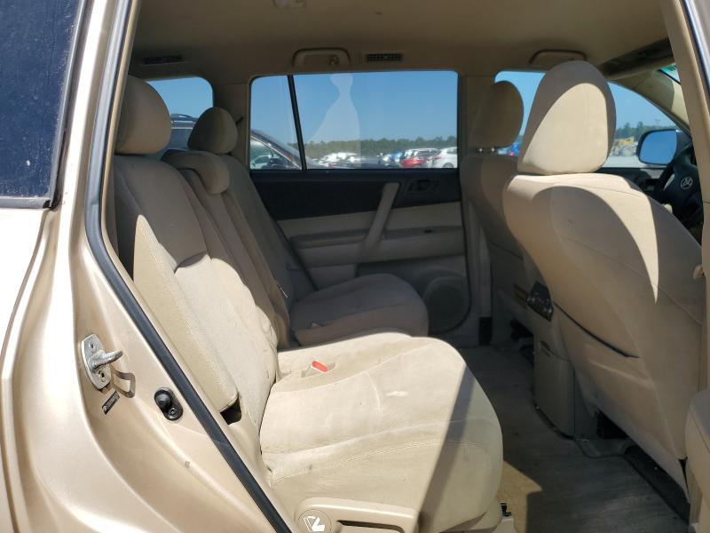 5TDZA3EH0AS006206 - 2010 TOYOTA HIGHLANDER GOLD photo 11