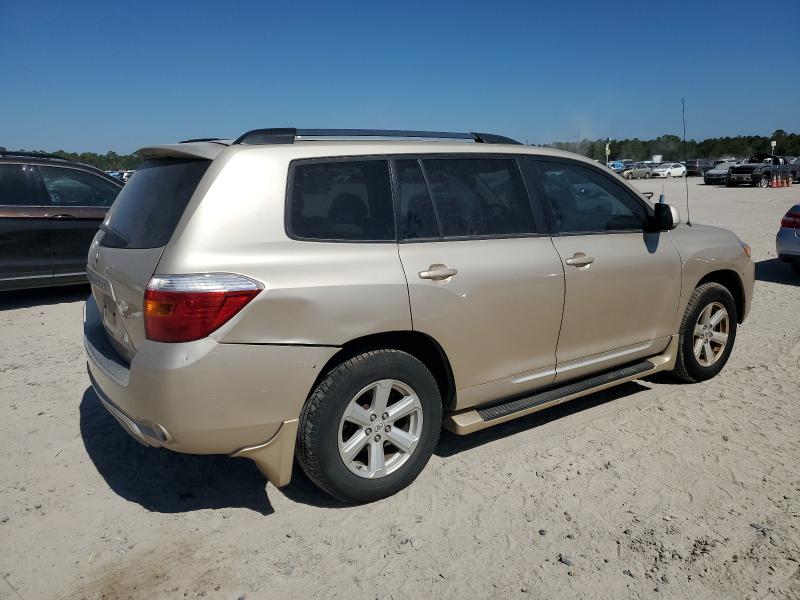 5TDZA3EH0AS006206 - 2010 TOYOTA HIGHLANDER GOLD photo 3