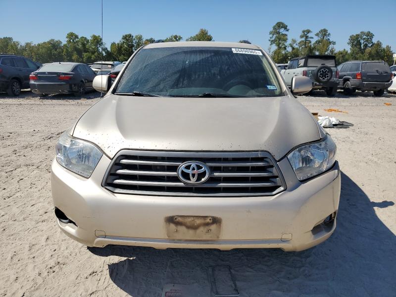 5TDZA3EH0AS006206 - 2010 TOYOTA HIGHLANDER GOLD photo 5