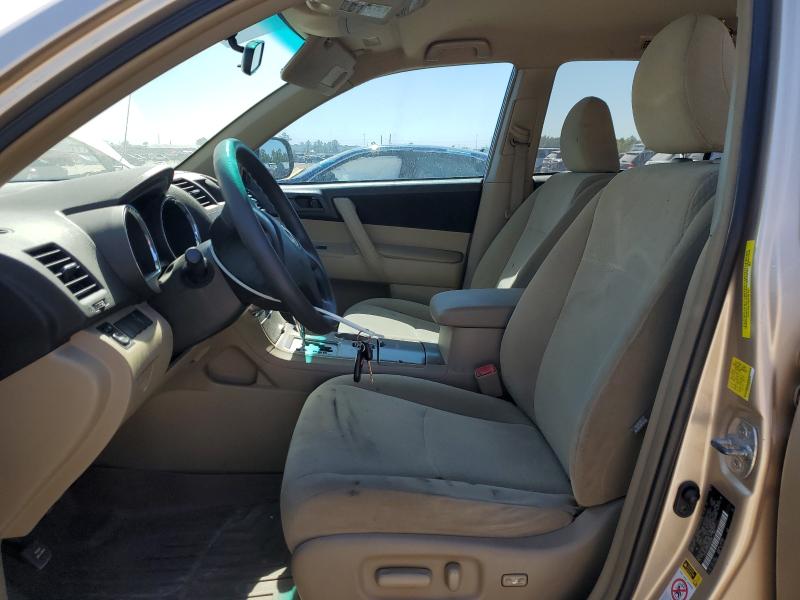 5TDZA3EH0AS006206 - 2010 TOYOTA HIGHLANDER GOLD photo 7
