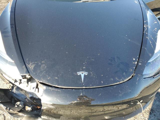 5YJ3E1EAXNF371696 - 2022 TESLA MODEL 3 BLACK photo 11
