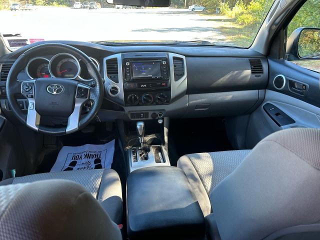 3TMLU4EN8EM144123 - 2014 TOYOTA TACOMA DOUBLE CAB BLACK photo 9