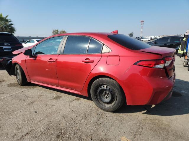 5YFEPMAE2MP199082 - 2021 TOYOTA COROLLA LE წითელი ფოტო 2