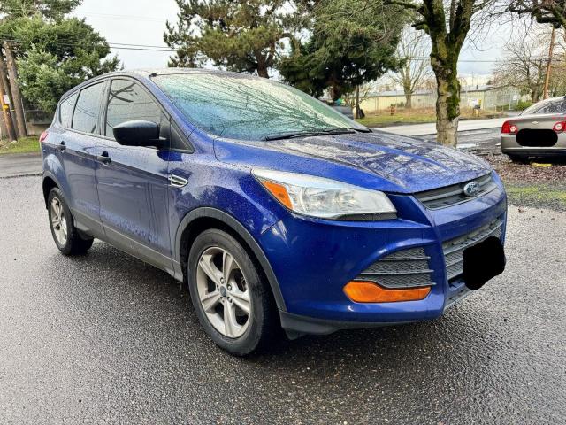 1FMCU0F75FUC13139 - 2015 FORD ESCAPE S BLUE photo 1