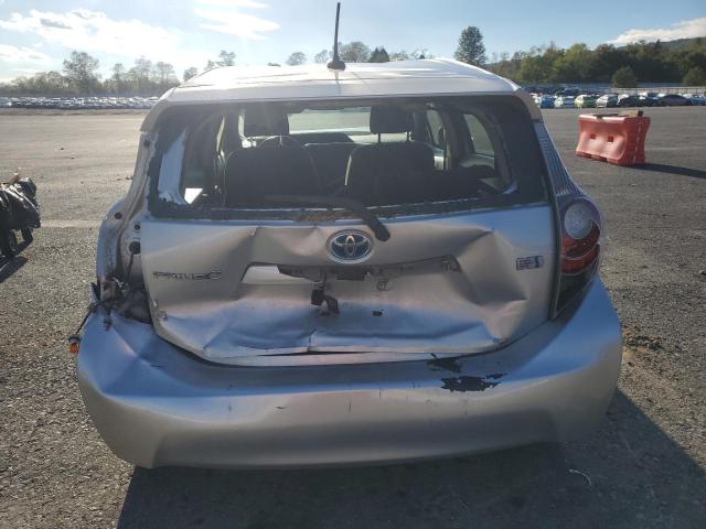 JTDKDTB37C1510706 - 2012 TOYOTA PRIUS Күміс фото 6