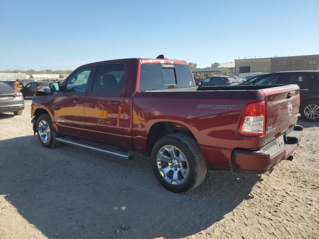 1C6SRFFT4MN621891 - 2021 RAM 1500 BIG HORN/LONE STAR BURGUNDY photo 2