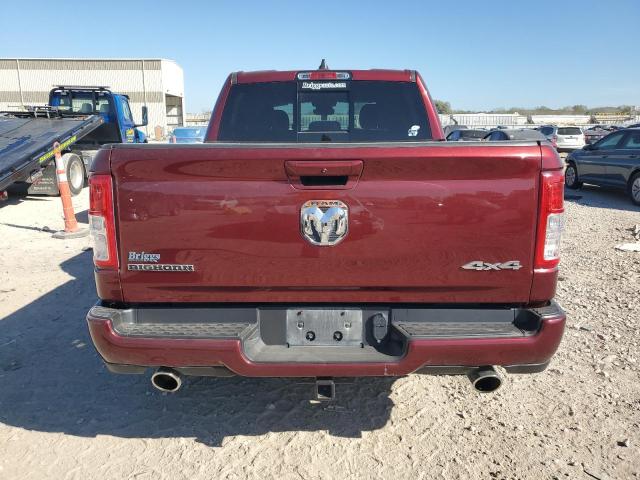 1C6SRFFT4MN621891 - 2021 RAM 1500 BIG HORN/LONE STAR BURGUNDY photo 6