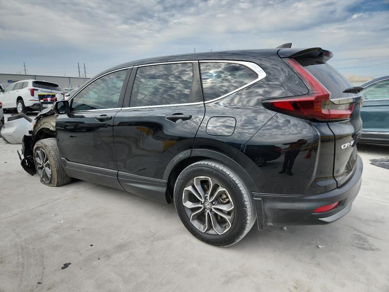 7FARW1H88NE009466 - 2022 HONDA CR-V EXL BLACK photo 2