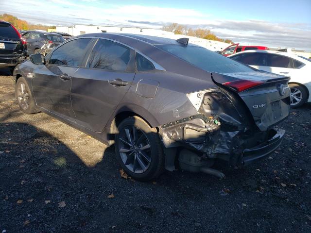 19XFC1F39ME206181 - 2021 HONDA CIVIC EX ნაცრისფერი ფოტო 2