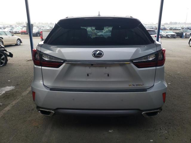 2T2BZMCA4HC133125 - 2017 LEXUS RX 350 BASE SILVER photo 6