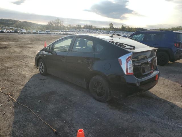 JTDKN3DU4C1536246 - 2012 TOYOTA PRIUS BLACK photo 2