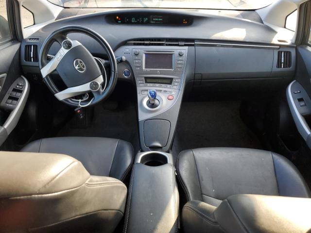 JTDKN3DU4C1536246 - 2012 TOYOTA PRIUS BLACK photo 8