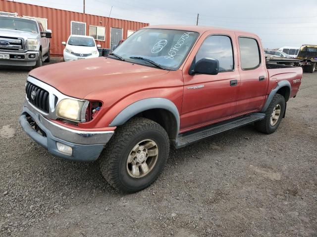 5TEGN92N92Z034020 - 2002 TOYOTA TACOMA DOUBLE CAB PRERUNNER RED photo 1